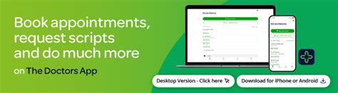 Download our new The Doctors App for all your patient needs!.